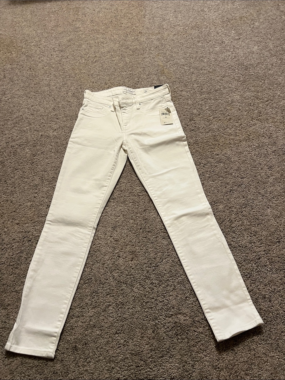 Lucky Brand White Skinny Jeans